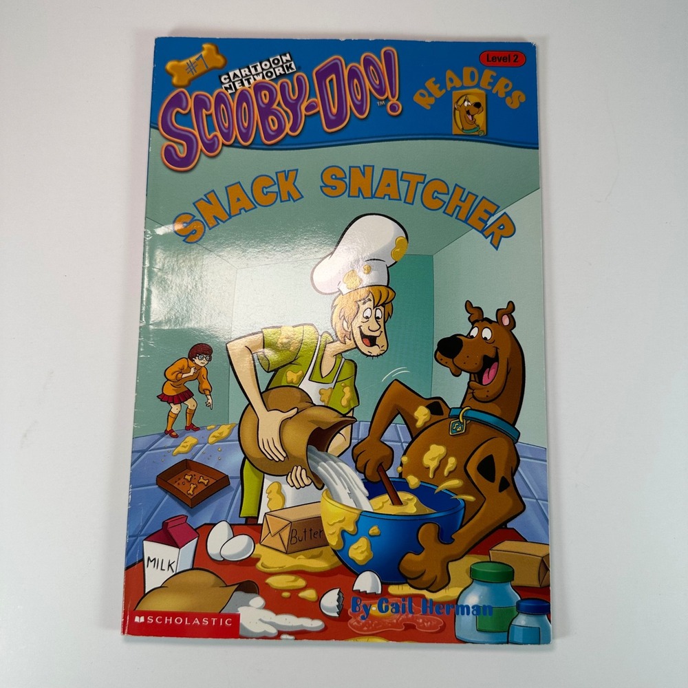 Scooby-Doo Snack Snatcher 7 Gail Herman Scholastic Level 2 Reader 2001 Paperback